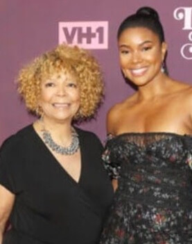 Theresa Union with her daughter, Gabrielle Union. 